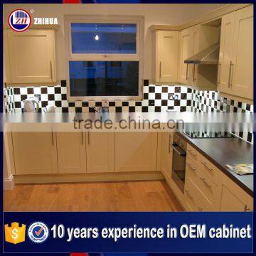 Guangzhou Project Wood Veneer Willow Kitchen Cabinet photo-3