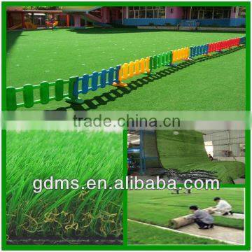 Durable artificial grass for children playground flooring