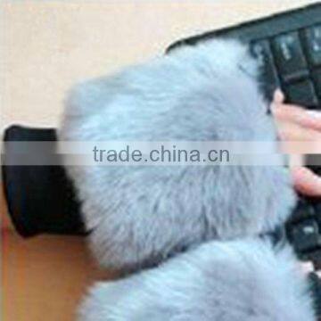 2016/2017 New Design Rabbit Fur Gloves for the Winter