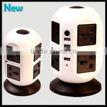 Four Usb European Wall Switch And Socket