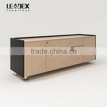 good design handleless return cabinet for executive manager desk