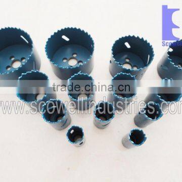 9PCS HSS Bimetal Hole Saws Set