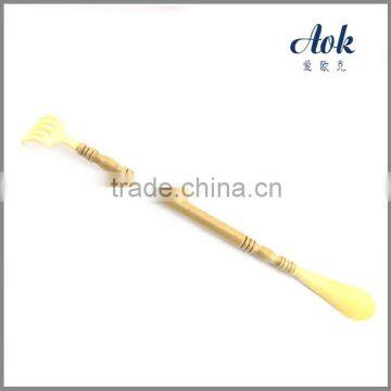 Wood handle body massage hammer