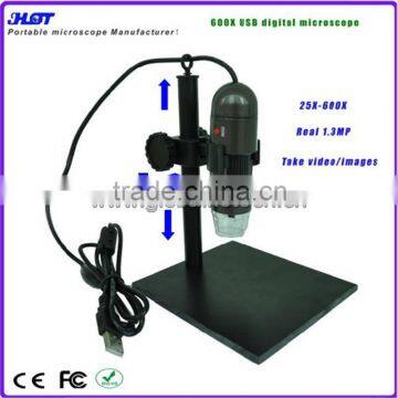 600 2MP digital microscope with best resolution, large magnification microscope