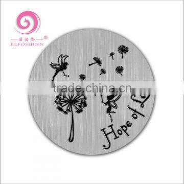 Free sample stainless steel floating locket charms,wholesale engravable charms,floating locket plate