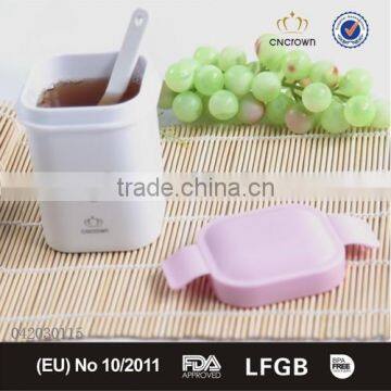 BPA Free 2-lock Sealing Plastic Tea Cup 380ml from China