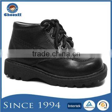 Choozii 8B010K Teenage Boys Lace-up Middle Ankle School Shoes with TPR Sole