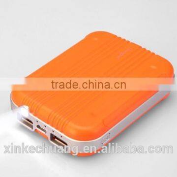 Guoguo New Design Colorful Travel Suitcase Size Portable 10400mah Rohs Power Bank for Iphone,smsung,xiaomi