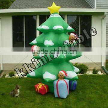 8 feet Inflatable Christmas Decoration Tree/Indoor Christmas Tree For Sale