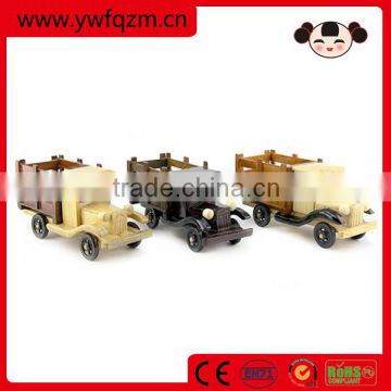 cheap wooden toy model mini truck