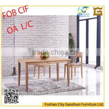 Hot selling northern-european style dinning table ash solid wood