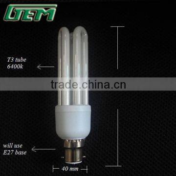 Energy Saving Lamp, Compact Fluorescent Lamp, 3U 18W CFL Bulb