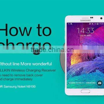 NILLKIN Qi Standard Adaptive Wireless Charging Receiver For Samsung Galaxy Note 4 Note4 N9100 Muscat Wireless Charging Receiver