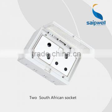 Waterproof Emergency Stop Switcher waterproof Switch And Outlet With Transparent Cover(SP-2SA)