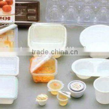 Hot sell ps film with vacuum process to fruit tray