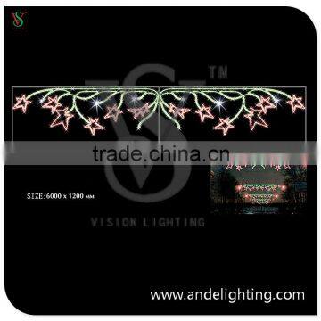 Christmas Lighted Star Shape Motif Light