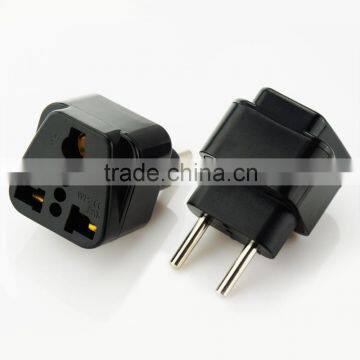 Universal UK/US/EU/AU to EU European Travel Power Adapter Plug converter