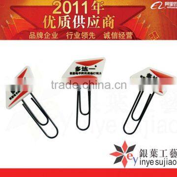 2012 best selling cheap bookmarker for book for promo