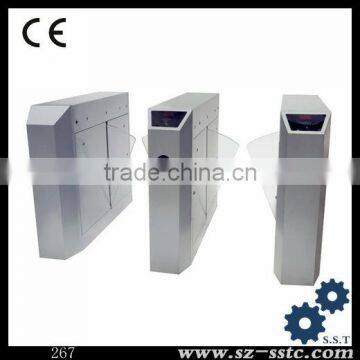 RFID swipe card access control flap turnstile gate