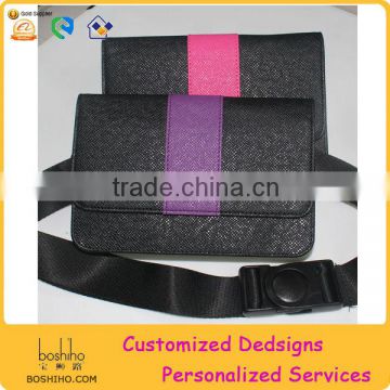 Leather waist bag for car sales/shopping guide/servicer