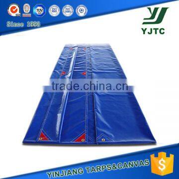 triangular-ring blue pvc cover tarpaulin