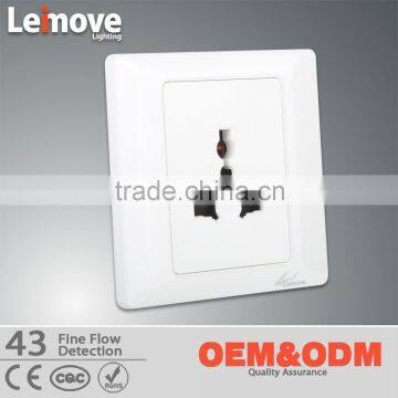 2015 new design modern white electronic socket