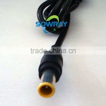 DC Power Extension Cable 6.4mm-4.4mm 6.5mm DC Yellow Tips