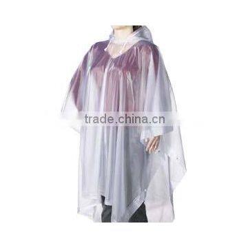 pvc rain cape poncho pvc