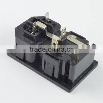 2016 New Product! IEC C13 C14 2 Gang Male and Female Industrial Plug and Socket , Iec Connector Socket Power Strip WD-201 Fuse photo-3