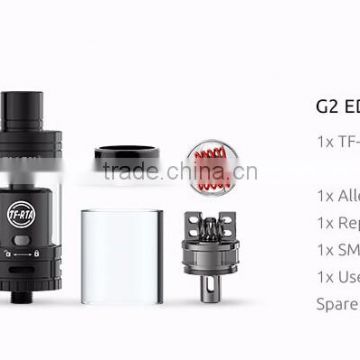 Hot New Products For 2016 Smoktech TF RTA G2 Adjustable Airflow System Tank Smok TF RTA G2