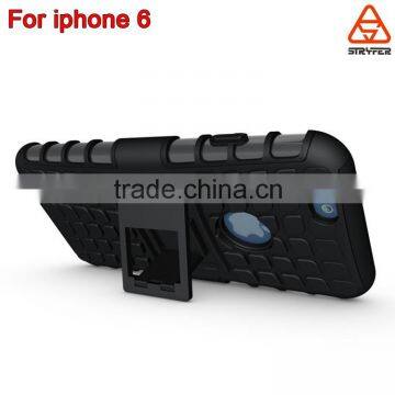 Stryfer New Design Tires Pattern Kickstand Hybrid Robot Cell Phone Case for Iphone 6 photo-5