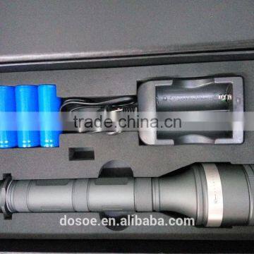 Waterproof LED Torch/deep-sea Diving Torch/super Bright Flashlight/Rechargeable Flashlight