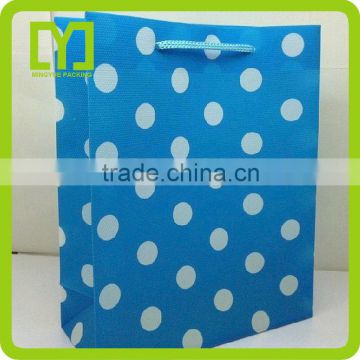 Yiwu China blue custom drawstring gift pp bag