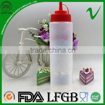 LDPE High Grade Translucent Disposable Plastic Sauce Bottle for Food Packaging photo-3