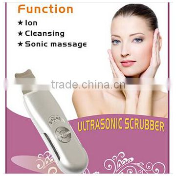 AYJ-H100D home use ultrasonic scrubber Mini Ultrasonic Skin Scrubber/skin cleaner