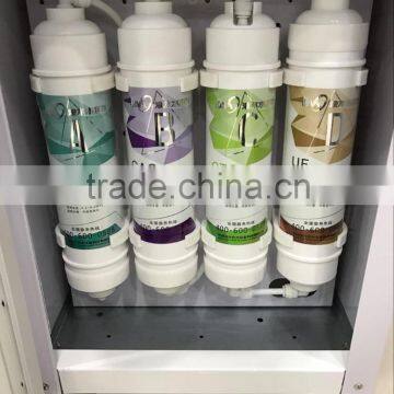 ZY-208 Compresser Coolig Hot and Cold 4 Stage Filtration UF Water Dispenser Purifier photo-3