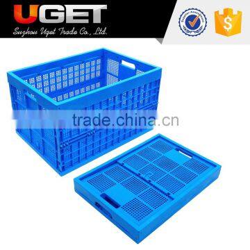 Chinese Branded Oil Resistance Mesh Plastic Foldable Transport Crate photo-6