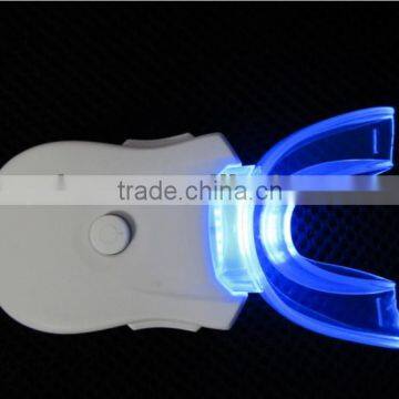 strong effect teeth whitening light with lip tray