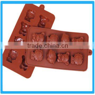 Cute Animal Shape Silicone Chocolat Ice Mold