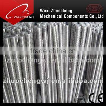 high strength galvanized DIN975 all threaded rod