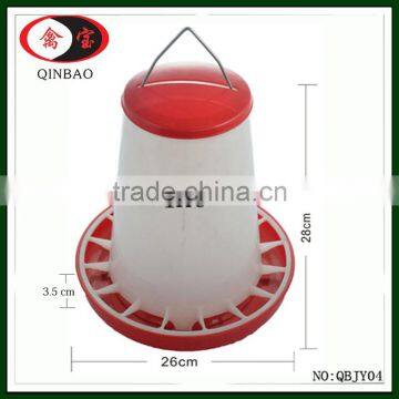 4 kg Plastic Barrel Chicken Feeder Poultry Farming Feeders