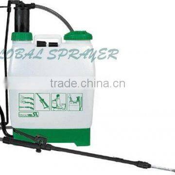 knapsack hand single pump sprayer with transparent water level