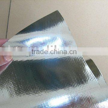 aluminium film laminated to PP/PE fabric