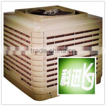 ventilative air- humidified cooling pad fan for industry