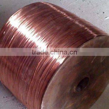 China Golden Supplier Double Layers Insulation Class180 Copper Flat/round Wire Enameled Copper Brass Wire photo-6