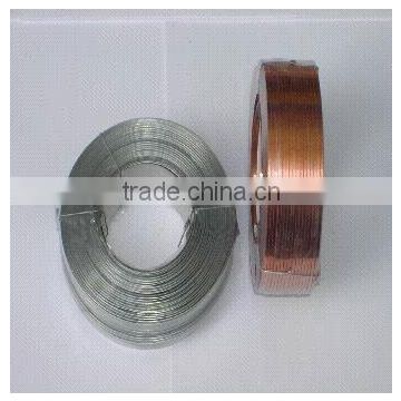 copper coated flat wire