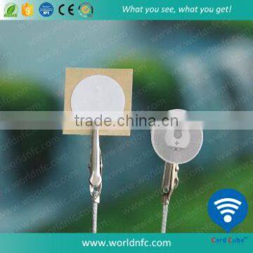 NFC Sticker/Adhesive Label/Tag RFID IC 13.56MHz ISO15693 for Ticket/MetroCard/clothing tracking