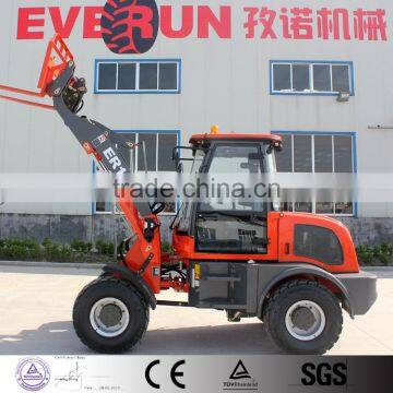 1.6 Ton Everun Brand Compact Front End Type Wheel Loader With Electric Joystick