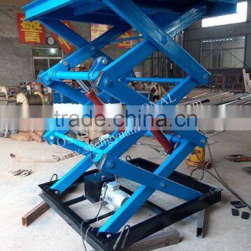 Hydraulic Towable Scissor Lift Platform photo-3