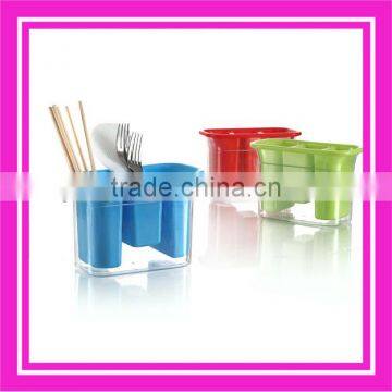 houseware double layers chopstick holder,cutlery holder plastic